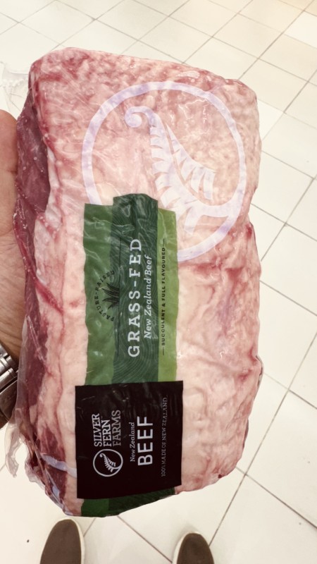greased Australia rib eye